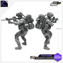 Yufan Model 1/35 Figure Model Kit Modern American Special Forces C Resin Soldier Model Unmounted Ah-05 2024 - buy cheap