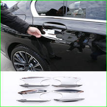 Para BMW serie 7 16-19 modificado mango exterior manija de puerta Protector 730li740li de tazón de la puerta de Panel decorativo accesorios de coche 2024 - compra barato