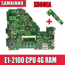X550EA материнская плата для ноутбука E1-2100CPU 4G RAM для For Asus X550EA X550E X550EP X552E тестовая материнская плата X550EA материнская плата Тест 100% ok 2024 - купить недорого