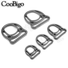 2pcs Plastic Multiuse Durable D-Ring Buckles For Hooks EDC Molle Tactical Backpack Straps Webbing Ring 20mm~50mm 2024 - buy cheap
