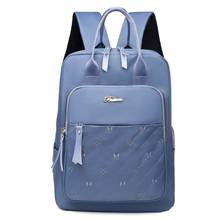 Large Capacity Ladies Backpack Waterproof Oxford Student School Bag 2022 New Embroidery Shoulder Bags Multifunctional Travel Bag 2024 - buy cheap