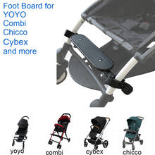 Acessórios universais para carrinho de bebê, placa de descanso para pernas para babyzen yoyo 2 combinado cybex yoyaplus 2024 - compre barato