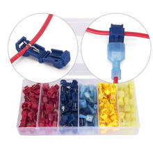 120 PCS T Tap Electrical Connectors Quick Wire Splice Taps and Insulated Male Quick Disconnect Terminals (Yellow, Red Blue) 2024 - buy cheap