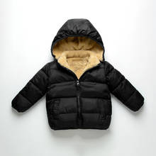 New Children's Jacket Winter Parkas Kids Jackets For Girls Boys Warm Thick Velvet Children's Coat Baby Outerwear Infant Overcoat 2024 - buy cheap