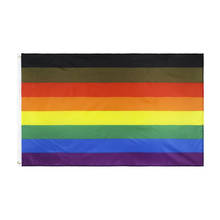 WN-Bandera de arcoíris para decoración, 60x90, 90x150cm, LGBT, Philly, orgullo Gay 2024 - compra barato