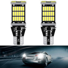 2X T15 W16W LED Canbus  Reverse Lights 921 912 Bulb Back Up Lamp for Car Auto Exterior Light Super Bright White 45SMD 6000k 12V 2024 - buy cheap