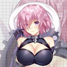 Fate/Grand Order Mash Kyrielight Figure 3d Anime Girl Soft Gel Gaming Mouse Pad Mousepad Wrist Rest 5144 Gifts Man Adult Toy 2024 - buy cheap