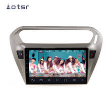AOTSR  Android 10.0 RAM 4GB Octa Core Car DVD Player for Citroen Elysee for Peugeot 301 2014+ GPS BT Radio multimediastereo 2024 - buy cheap