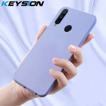 Keysion silicone líquido caso para huawei honor 9x versão global borracha à prova de choque macio telefone volta capa para honra 9x premium 2024 - compre barato