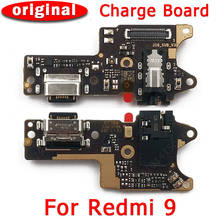 Original usb charge board for xiaomi redmi 9 pcb dock connector flex cable replacement spare parts charging port for redmi 9 2024 - buy cheap