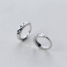 MloveAcc-pendientes de Aro para mujer, de Plata de Ley 925, pequeños y redondos, joyería de plata 925 Original para boda 2024 - compra barato