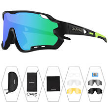 Óculos de ciclismo com 5 lentes polarizadas, 2021, para homens, mulheres, bicicleta de estrada, mtb, esporte ao ar livre, óculos anti-reflexo 2024 - compre barato