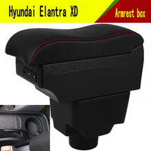 Descanso de braço para console central, para hyundai elantra xd 2024 - compre barato