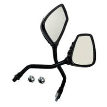 Left Right Universal Motorcycle Chrome Skeleton Skull Style Hand Claw Side Rear View Mirrors 10mm Easy To Install 2024 - buy cheap