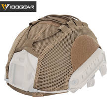 IDOGEAR Mesh Tactical Helmet Cover Cloth for FAST Helmet Camo Airsoft Headwear Tactical Helmet accessories 3810 2024 - buy cheap
