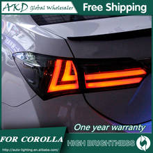 Tail Lamp For Toyota Corolla 2014-2017 New Altis Tail Lights Led Fog Lights DRL Day Running Light Tuning Car Accessories 2024 - buy cheap