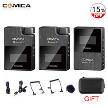 COMICA BoomX-D D1 D2 2.4G Digital 1-Trigger-2 Wireless Microphone with Transmitter & Receiver Mic for Vlog Youtube Interview 2024 - buy cheap