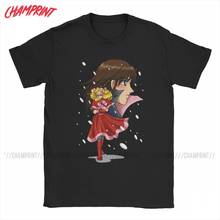 Candy Candy Terry Snow T-Shirt for Men Anime Vintage Cotton Tee Shirt Crew Neck Short Sleeve T Shirt New Arrival Tops 2024 - buy cheap