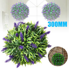 30cm Green Grass Ball Plastic Lavender Plant Ornament Artificial Hanging Flower Ball for Party Garden Wedding Decor 2024 - buy cheap