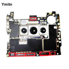 Ymitn-placa mãe desbloqueada para oneplus 7t, placa principal, com chips, cabo flexível, placa lógica 2024 - compre barato