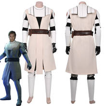 Star Cosplay The Clone Obi Wan Kenobi Cosplay Costume Uniform Outfits Coat Pant Halloween Carnival Suit 2024 - buy cheap