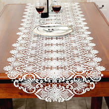 White House Embroidery Table Runner-up Coffee Table Cloth TV Cabinet Table Flag Table Mat Mahogany Drawer Cover 2024 - buy cheap