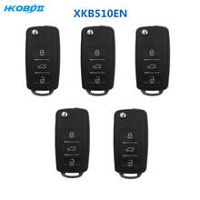 HKOBDII Xhorse VVDI Wire XK XKB510EN 3 Buttons Universal VVDI2 Car Key Remote for Xhorse VVDI Key Tool 2024 - buy cheap