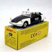 Atlas 1/43 brinquedo dinky para carro citroen ds 19 modelos de polícia coleção de auto presente em miniatura usado 2024 - compre barato