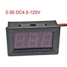 Voltímetro digital, voltímetro digital 5v a 0.56 v, painel de voltagem para motocicleta elétrica de 12v e 24v e 96v 2024 - compre barato