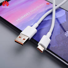 Huawei-Cable Original tipo C de carga rápida, USB-C de datos, 6A, para Huawei P40, P30, P20, P50 Pro, Nova 5T, 5, Honor 30, 30S 2024 - compra barato