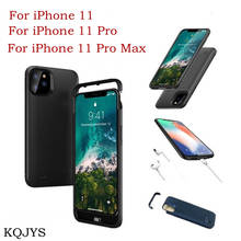 Kqjys-capa para carregamento de bateria portátil, compatível com iphone 11, 11 pro, max, capa de carregador de bateria 2024 - compre barato