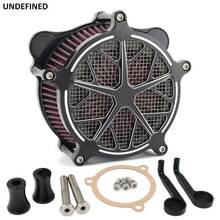For Harley Touring Air Cleaner Kit Air Intake Filter Electra Glide Road King Tri Glide 2008-2016 Dyna Fat Bob Softail 2016-2017 2024 - buy cheap
