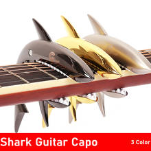Shark-cuerda Capo para Guitarra eléctrica, accesorio para Guitarra acústica, bajo, 6 cuerdas, alta calidad 2024 - compra barato