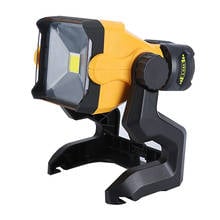 Lampe Portable Spotlight Led Work Light Rechargeable Black&Decker li-ion Battery Outdoor Light For DeWalt Makita Ryobi 18V 20V 2024 - buy cheap