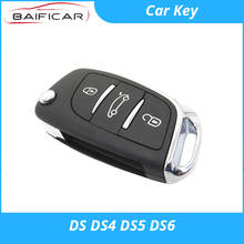 Baificar Brand New Genuine Car Key Assembly Fold Remote Chip Sheel for DS DS4 DS5 DS6 2024 - buy cheap
