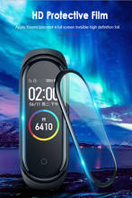 New 3D Protective Glass For Xiaomi Mi Band 5 Glass Film For Mi Band5 Smart Watchband 5 Soft Screen Protector Film For Mi Band 5 2024 - buy cheap
