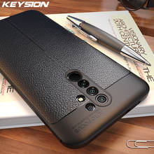 KEYSION-funda de lujo a prueba de golpes para Xiaomi Redmi 9, funda trasera de silicona para teléfono Redmi Note 9, 10X, 4G, 10 Pro, 5G 2024 - compra barato