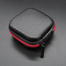 Portable Mini Headphone Bag Storage Box Anti-scratch Shockproof EVA Hard Shell Headset Case For Earphones SD TF Cards USB Cable 2024 - buy cheap