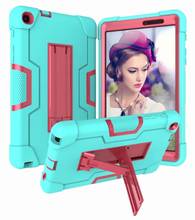 Shockproof P205 Case For Samsung Galaxy Tab A 8.0 2019 S Pen SM-P200 SM-P205 Cases Kickstand Stand PC Silicon cover funda + Pen 2024 - buy cheap