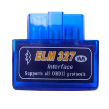 2020 bluetooth v2.1 mini elm327 obd2 scanner obd ferramenta de diagnóstico do carro leitor código para android windows symbian inglês 2024 - compre barato