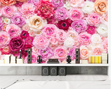 Beibehang-papel tapiz personalizado para sala de estar, Fondo de papel de pared, bonito, rosa roja, Mar de flores, peint 2024 - compra barato