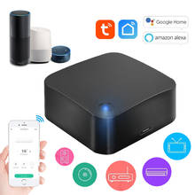 Control remoto Universal para automatización del hogar, dispositivo con WiFi, IR, aplicación Smartlife, para Google, Alexa, Smart Home, Tuya, más nuevo 2024 - compra barato