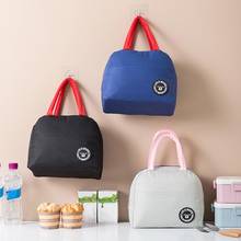 Fashion Portable Insulated Canvas Lunch Bag Thermal Food Picnic Lunch Bags For Women Kids Men Cooler Lunch Box Bag Tote 2024 - buy cheap