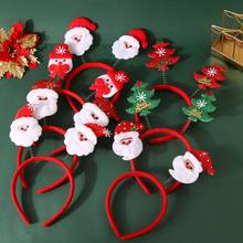 Natal bandana primavera chifres bonito natal decorações noel bandana fecho headwear feliz ano novo acessórios para crianças adulto 2024 - compre barato