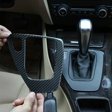 Real Carbon Fiber Center Console Gear Panel Sticker Trim for BMW 3 Series E90 E92 E93 2005-2012 RHD And LHD Vehicles Accessories 2024 - buy cheap
