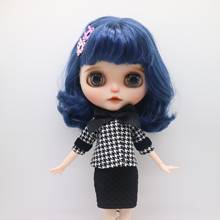 Индивидуальная кукла Обнаженная кукла блайз милая кукла девушка с синими волосами 2024 - купить недорого