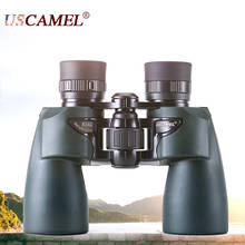 USCAMEL-binoculares HD 7x30, telescopio profesional de caza, para ver pájaros, acampar, deportes al aire libre, militar, Verde 2024 - compra barato