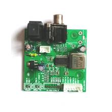 SPDIF coaxial fiber WM8805 receiver board, I2S output aligned output 5v-12v sampling frequency 32KHZ ~ 192KHZ 2024 - buy cheap