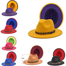 Шляпа-федора от lanvender, желтая шляпа-Панама, фетровая шляпа для женщин, джазовая шляпа, фетровая шляпа, зеленая женская шляпа-пончик с цепочкой, женские шляпы 2024 - купить недорого