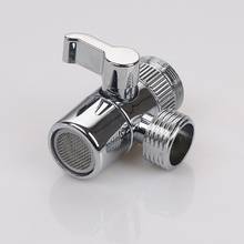 Brass Sink Valve Diverter Faucet Splitter Kitchen Bathroom Faucet Replacement Part Faucet to Hose Adapter M22 X M24 2024 - buy cheap